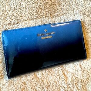 Kate Spade Ombre Blue Storybook Bifold Wallet